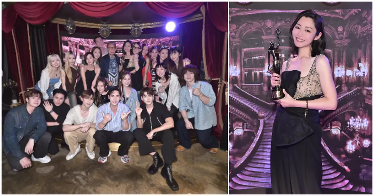 楊受成開P慶祝衛詩雅金像獎再下一城   曾比特陳家樂合唱《活着VIVA》掀全晚最高潮