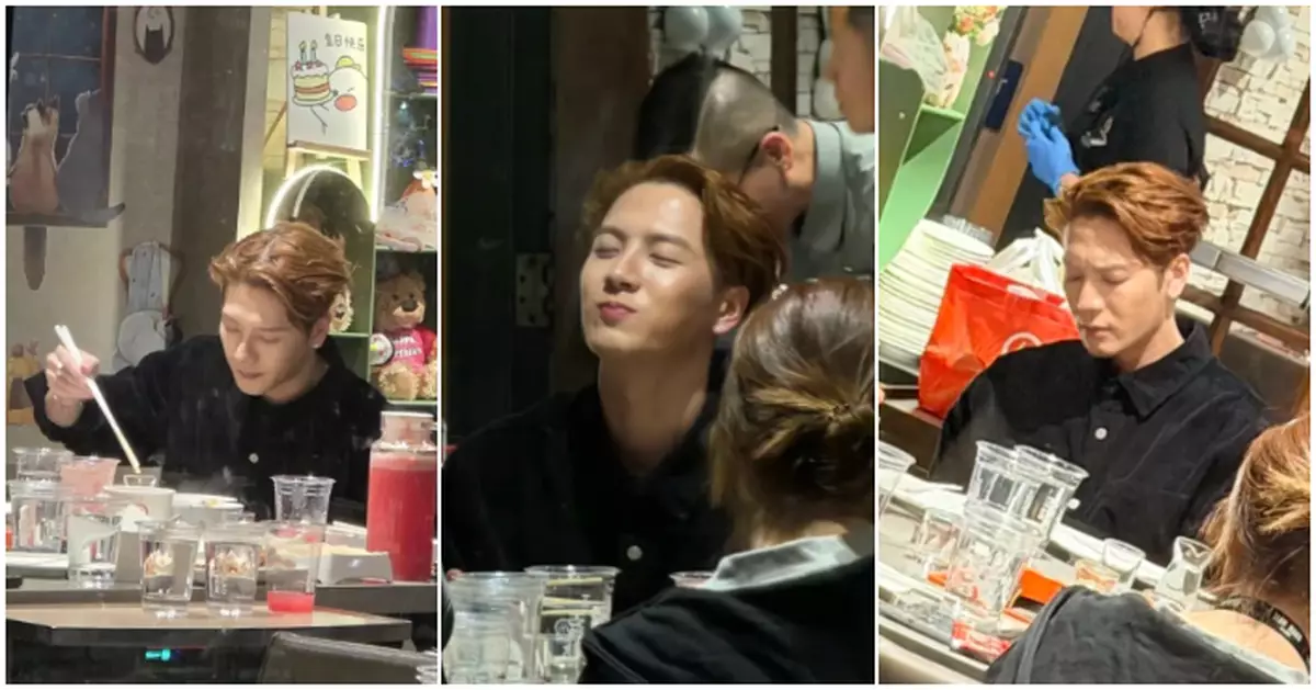 王嘉爾低調食平民火鍋  貼地親民坐大堂獲粉絲狂讚