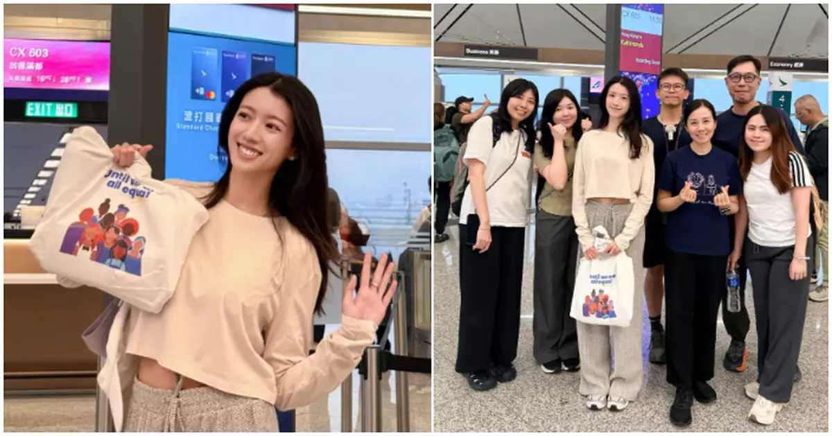 蔡思貝罕曬小蠻腰　赴尼泊爾慈善探訪身體力行了解當地女童艱苦生活