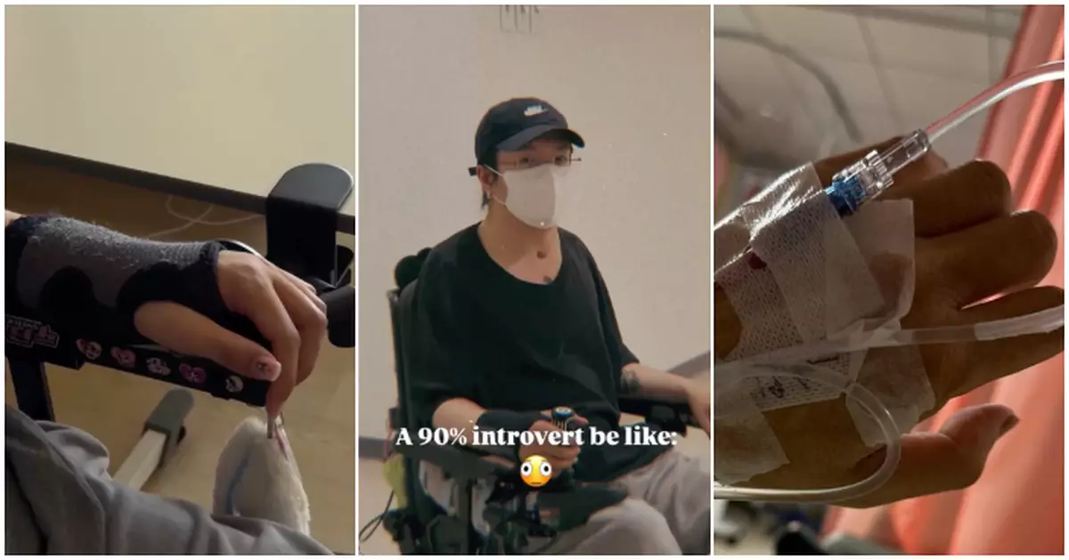 阿Mo李啟言左手操控輪椅技巧驚人 康復路不忘幽默晒指甲貼紙collection