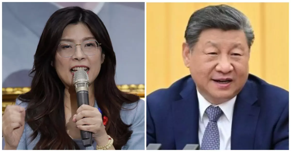 鄭麗文訪問大陸六日料周五晤習近平 國共領導十年來再次會面