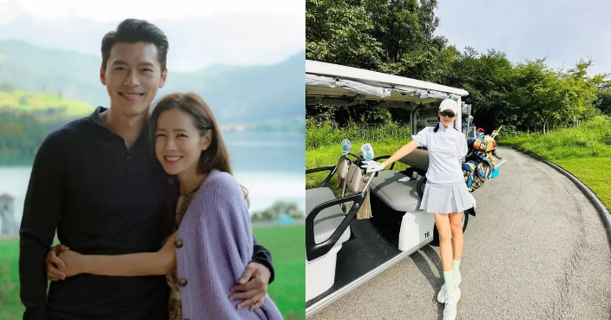 玄彬、孫藝珍高爾夫戀愛故事曝光 夫妻同步入圍《百想》