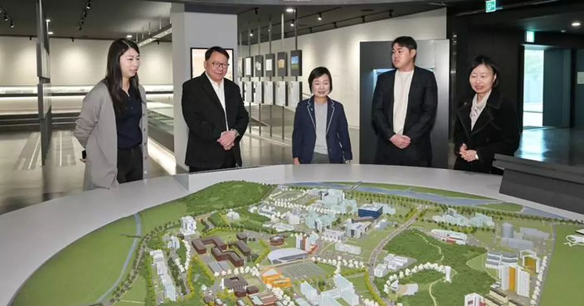 陳國基率團繼續韓國訪問行程 考察當地大學及與官員會面