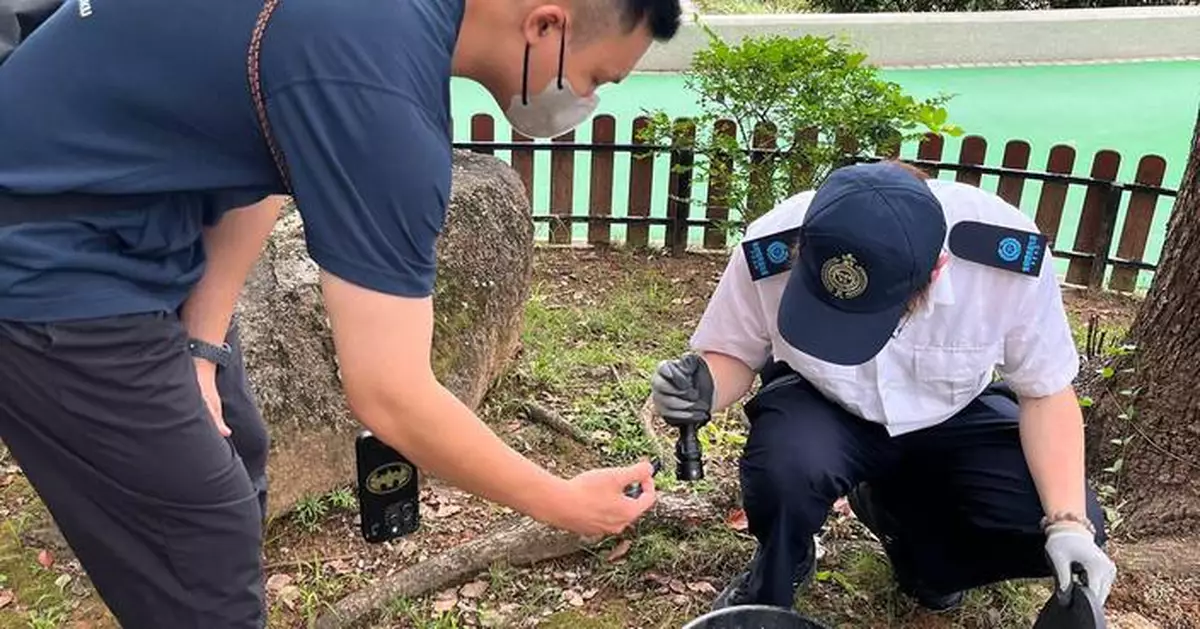 食環署公布新一批誘蚊器指數 大部分地區在10%以下