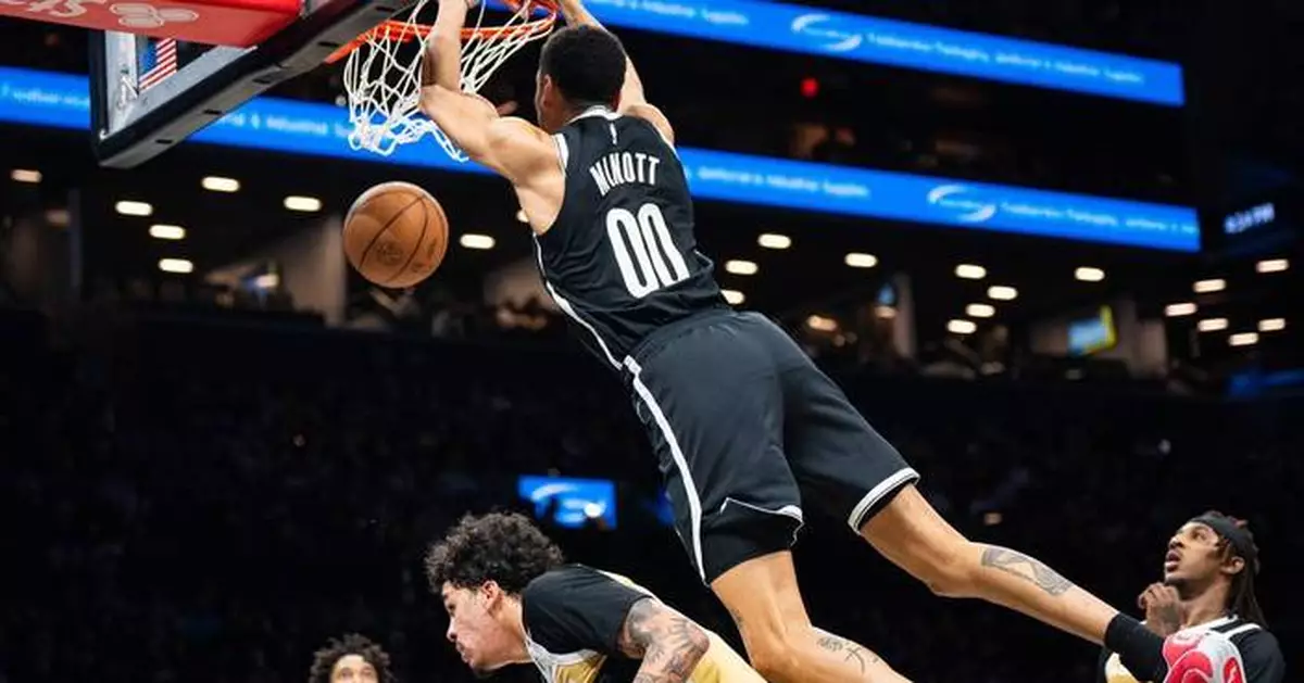 籃網挫巫師止連敗 諾蘭查奧爾23分謝倫威爾遜19分