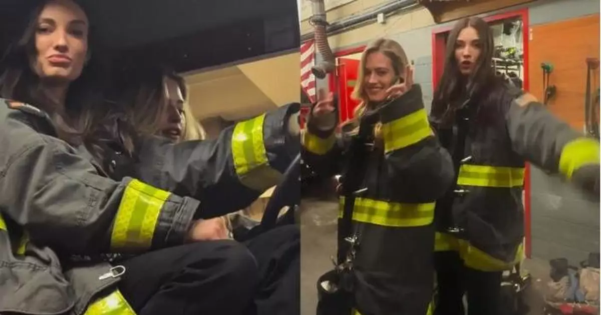 紐約女網紅消防局內爬車熱舞 被指對911英雄部隊欠尊重 當局展開內部調查