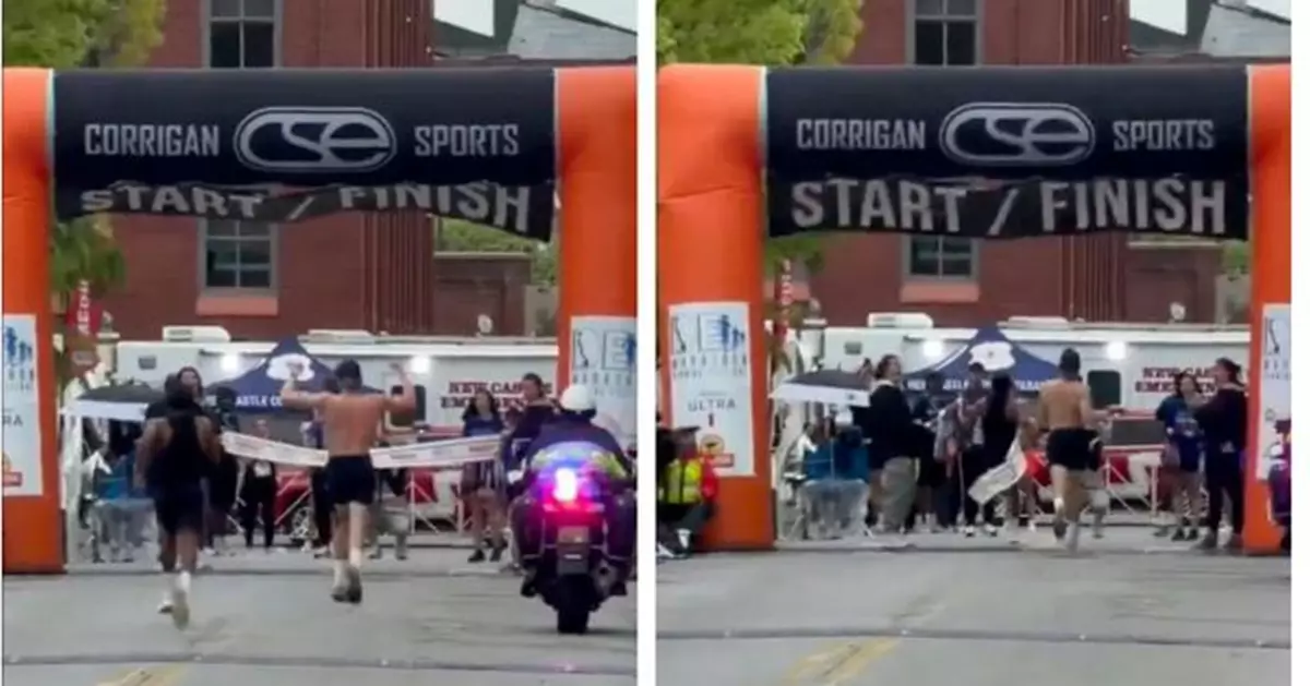 美國馬拉松「驚天大逆轉」 領先選手提早慶祝慘遭壓線反超