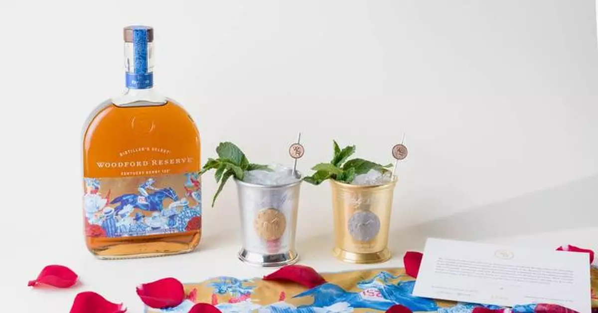 伍德福珍藏推5千美元薄荷朱利酒杯計劃 慶肯塔基打吡152屆