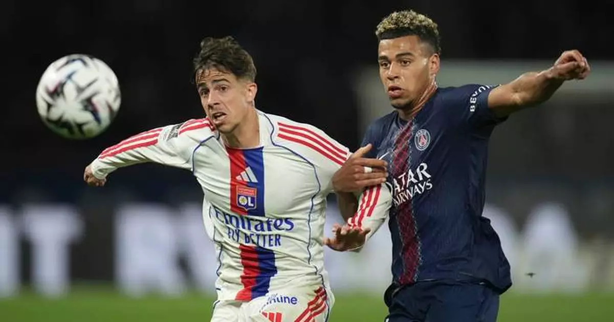 安特歷傳射建功 里昂挫PSG升法甲第三位