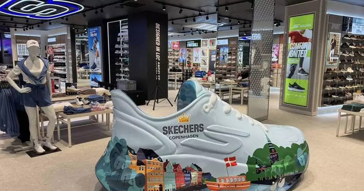 斯凱奇哥本哈根開設首間旗艦店 擴展北歐市場版圖