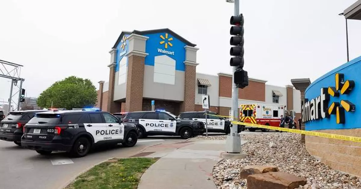 奧馬哈警擊斃持刀傷童女子 疑犯沃爾瑪內挾持男童