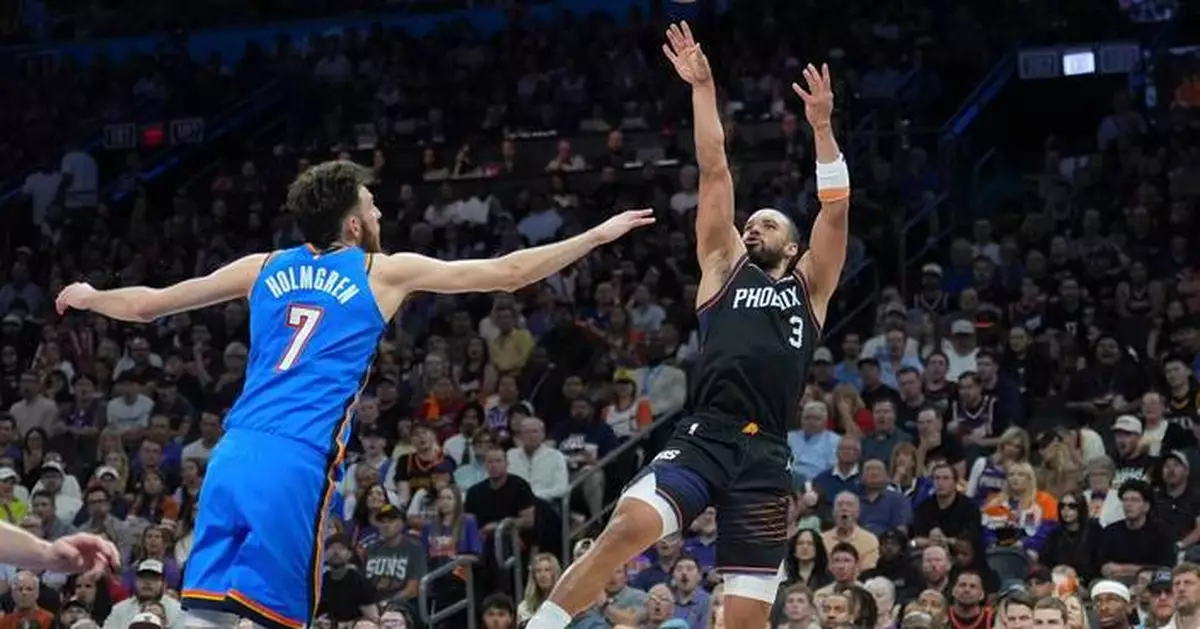 雷霆橫掃太陽晉級西岸準決賽 吉爾吉斯-亞歷山大轟31分