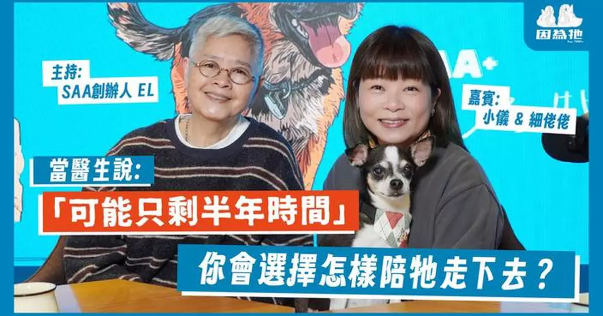 小儀首度開腔談愛犬離別 淚揭醫生宣判「生命只剩半年」