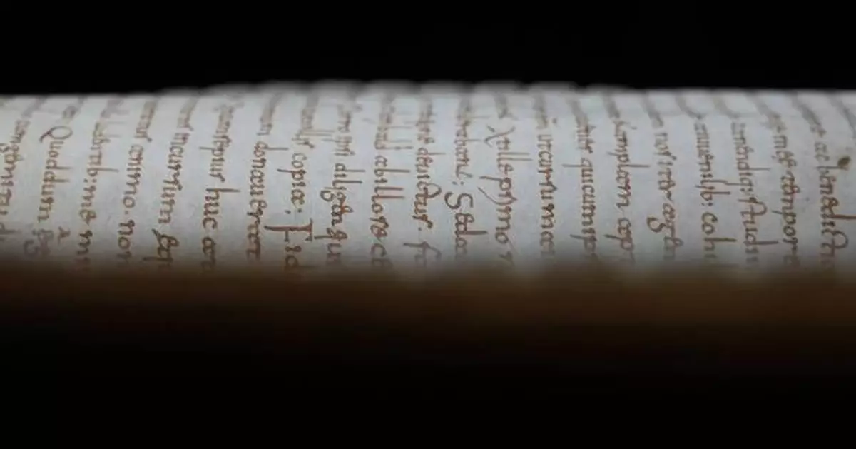 羅馬圖書館發現中世紀古籍 藏現存最古老英語詩歌