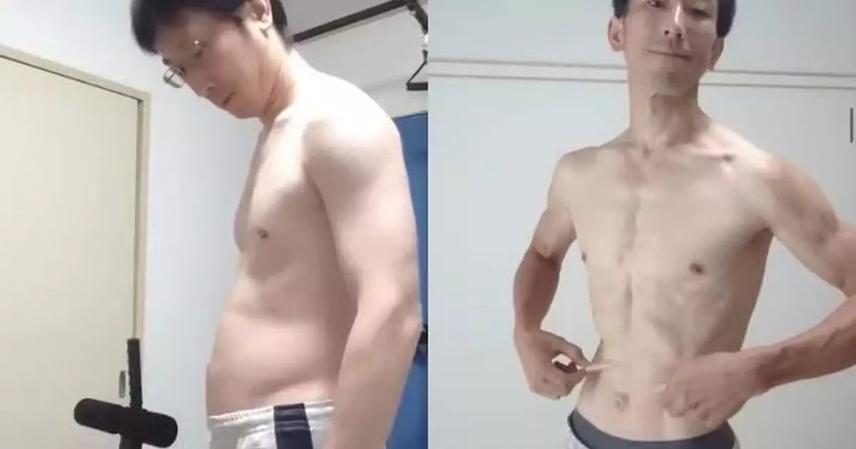 《一拳超人》訓練3年 日微胖大叔變肌肉男跑完逾205公里環湖馬拉松