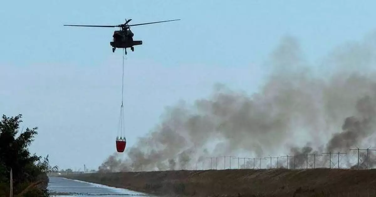 南佛羅里達州山火蔓延數千公頃 國民警衛軍協助撲救