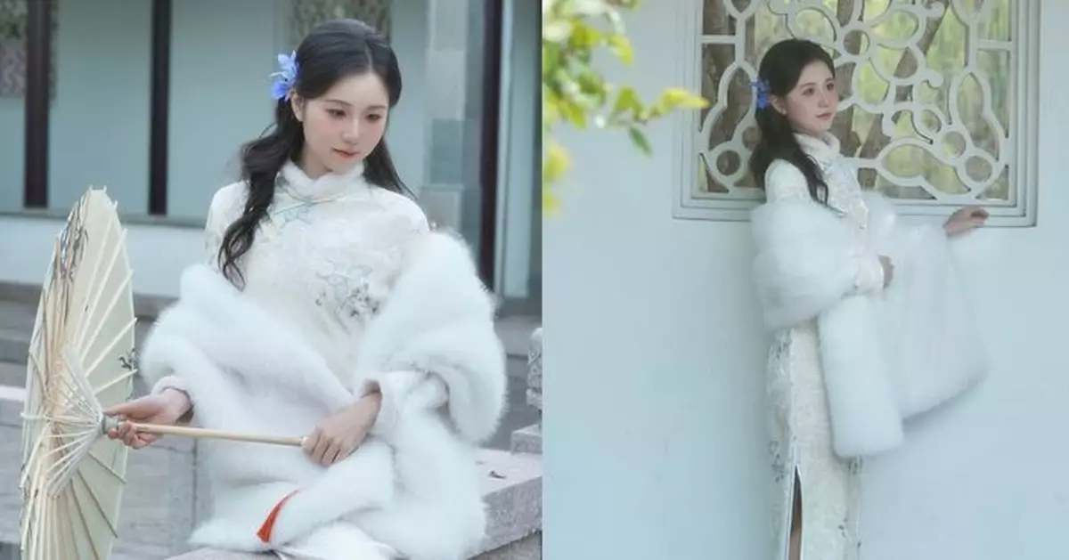 TVB小花羅皓誼旗袍Look滲仙氣 網民封古典美人