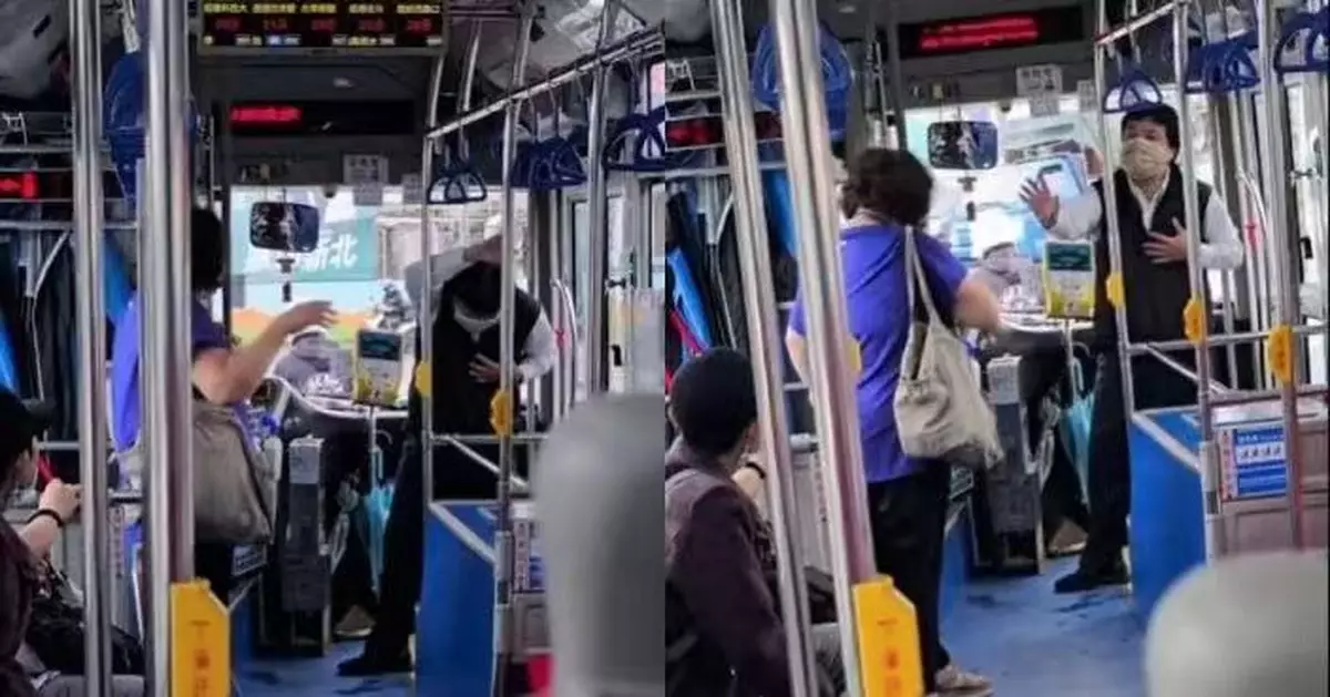 婦人疑未按落車鐘搭過站狂鬧司機 台巴士車長崩潰伏軚盤大哭 影片爆紅登CNN
