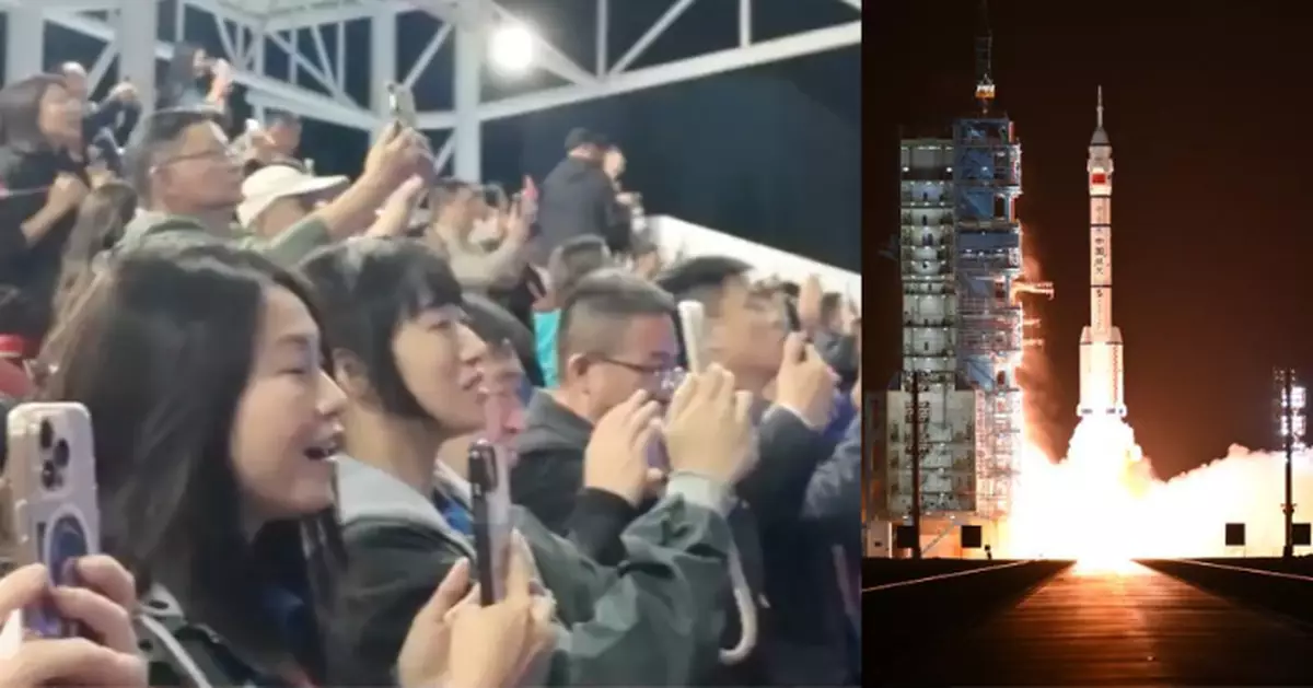 現場見證黎家盈上太空港青激動流淚 信香港能繼續貢獻國家航天事業發展