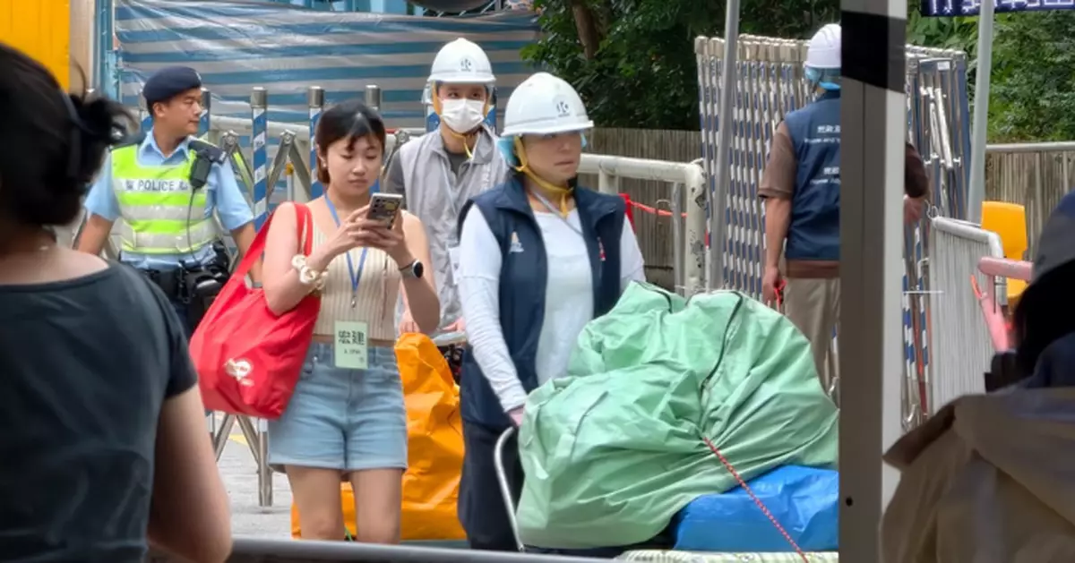大埔火災｜宏福苑居民上樓第12日 警接7宗救求警協助個案