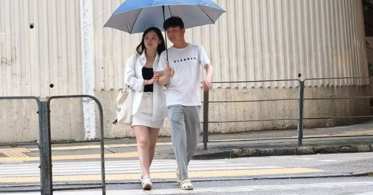 天氣｜天文台：未來一兩小時部分地區雨勢較大狂風雷暴