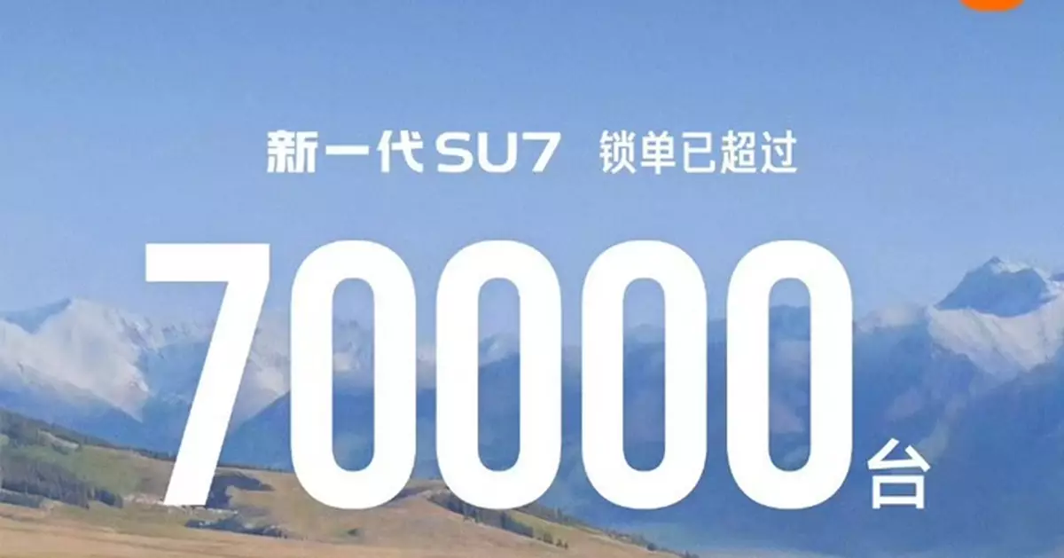 小米汽車上月交付逾3萬輛 今年累計交付按年增11% 股價暫升逾8%