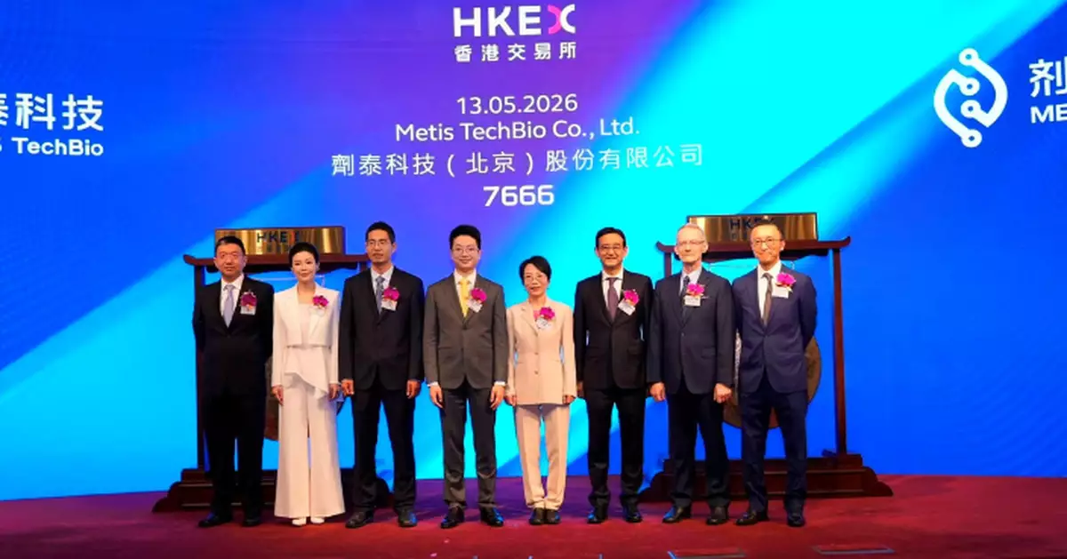 香港科技園區公司劑泰科技 成功在港交所上市