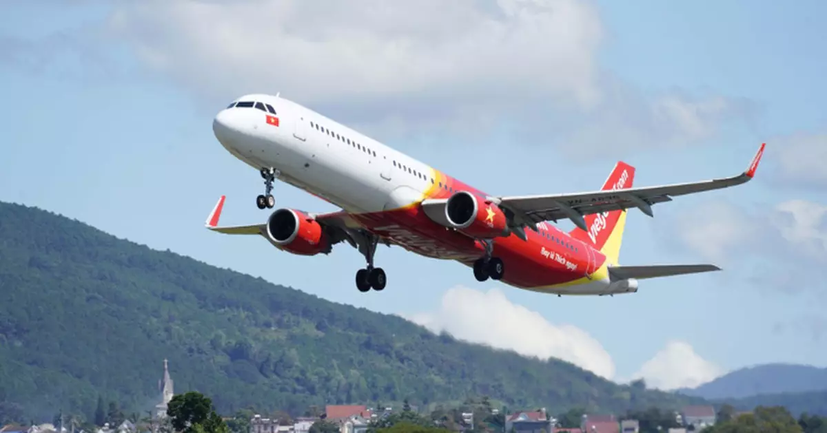 越捷航空8月新開香港飛胡志明市及科倫坡航線