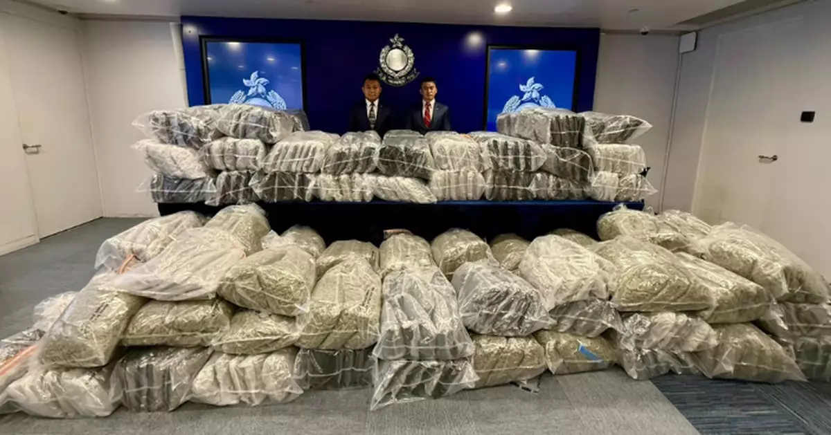 警西貢檢值近億元懷疑大麻花23年以來最大宗 3非華裔男子涉販毒被捕
