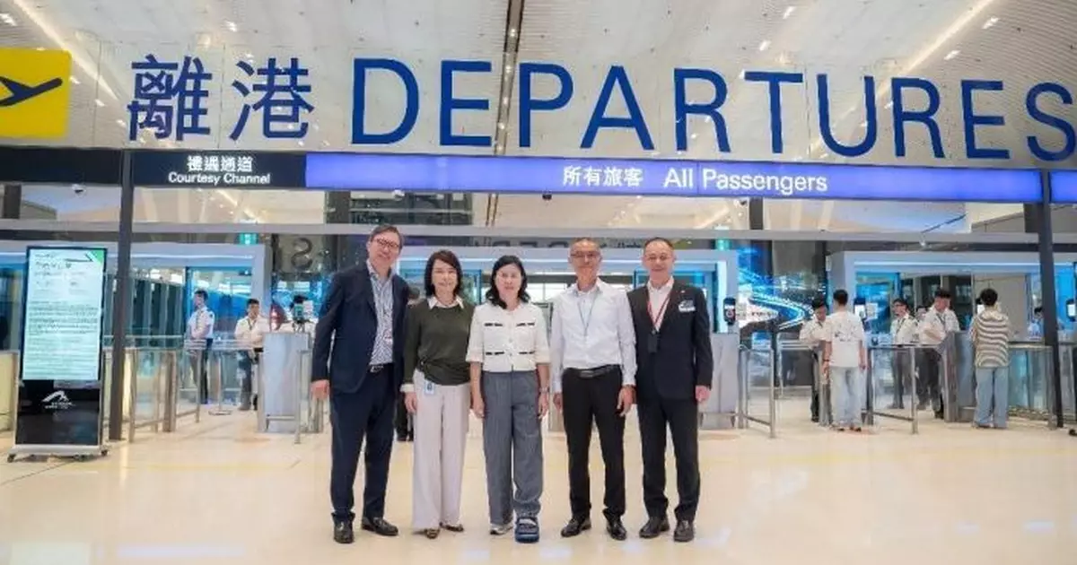 機場二號客運大樓5.27啟用年分流800萬旅客 陳美寶：離港過程動線相當流𣈱