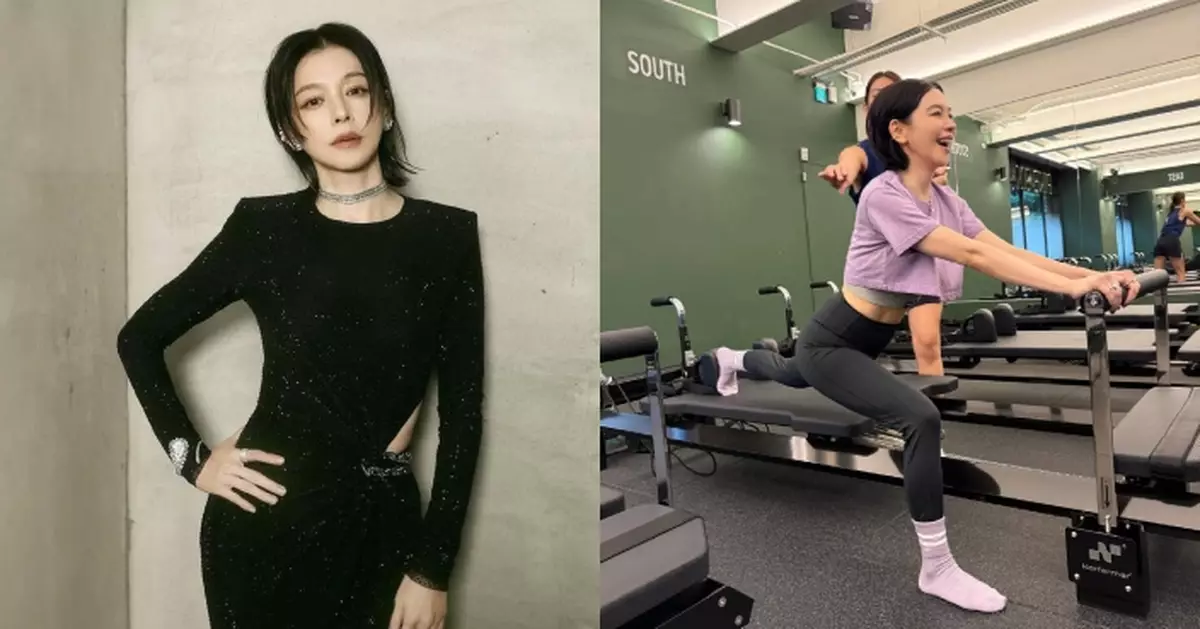 51歲徐若瑄努力運動保持零贅肉Fit爆身材 提醒大家要找時間動起來