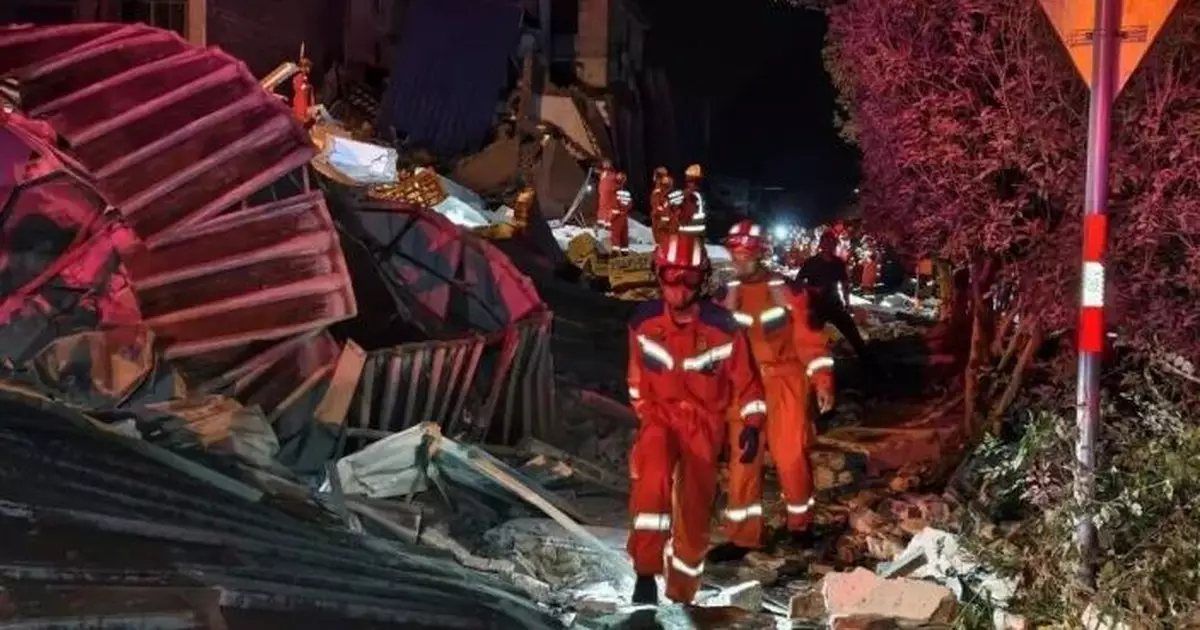 廣西柳州地震最後1名被困人員獲救　生命體徵平穩
