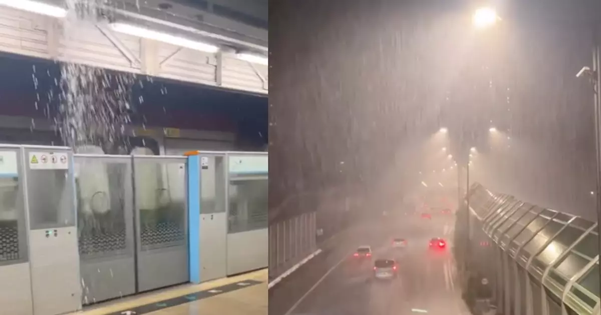 天氣｜新界北區大暴雨 天文台籲市民高度戒備