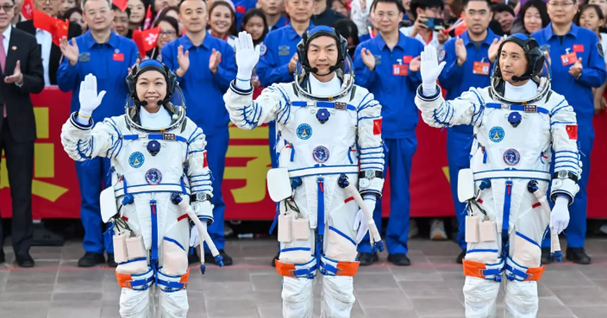 「天宮課堂」港澳專場周三早舉行　黎家盈等神二十三號乘組與港澳學生天地互動