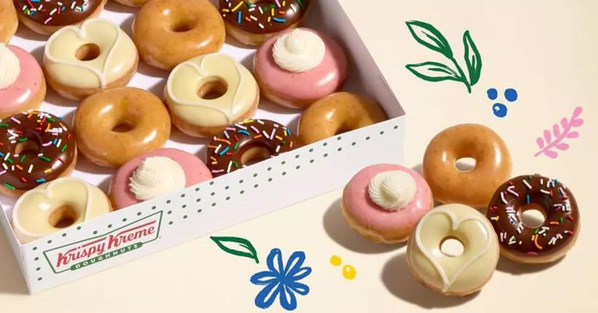 Krispy Kreme推母親節迷你冬甩系列 感謝媽媽無私付出