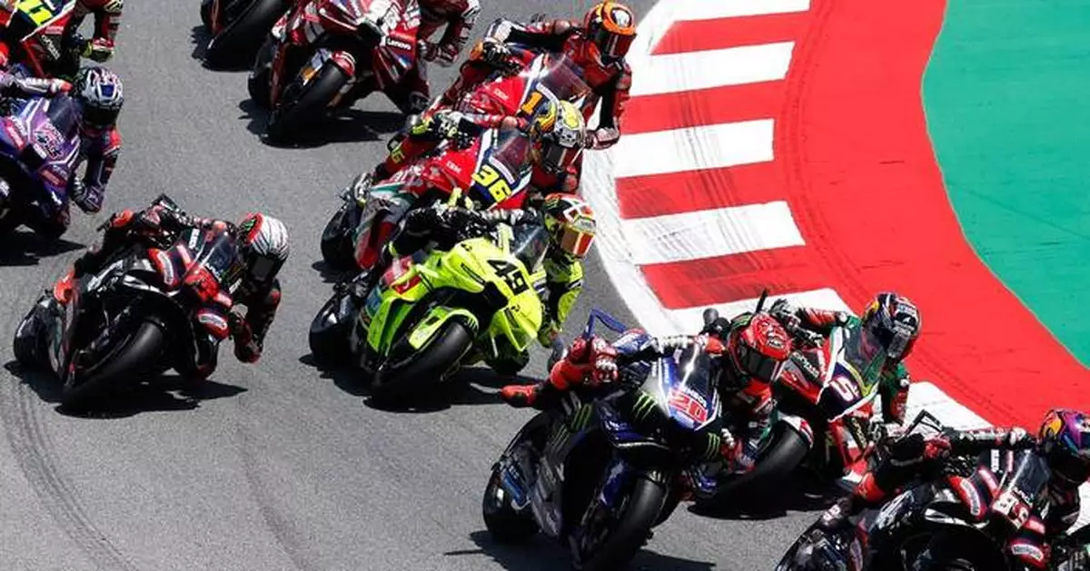 MotoGP車手馬基斯薩爾科加泰羅尼亞大獎賽撞車送院