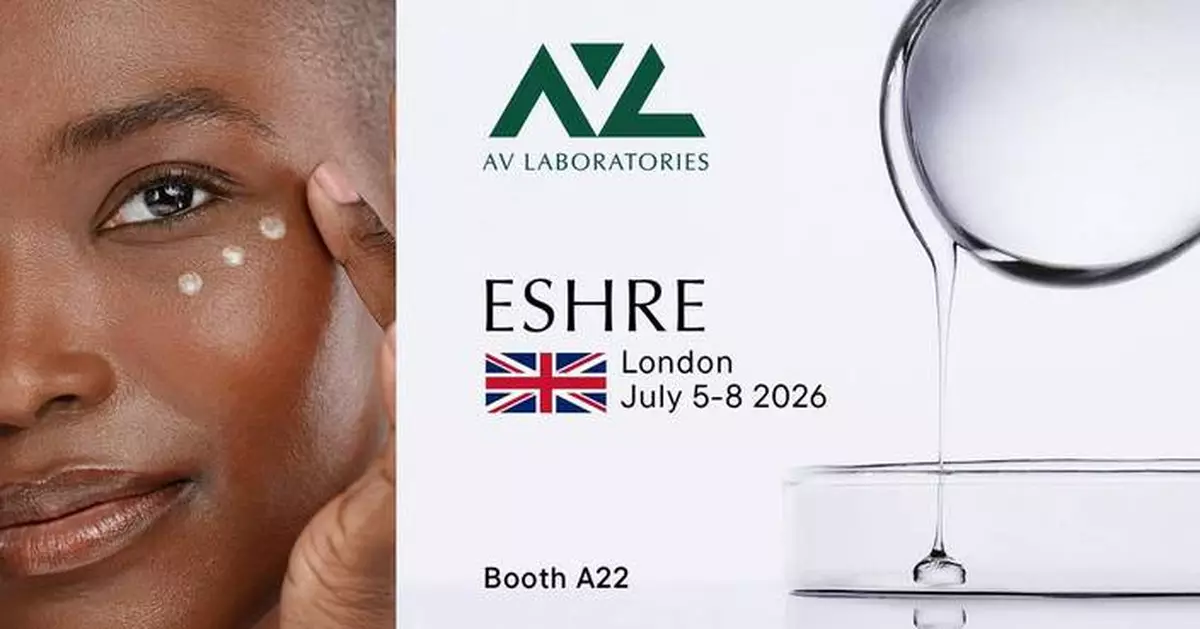AV Laboratories推生育診所護膚計劃 倫敦ESHRE 2026展示獲獎產品