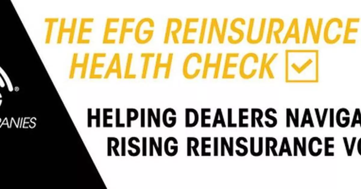 EFG公司推再保險健康檢查 助汽車零售商應對市場波動保盈利