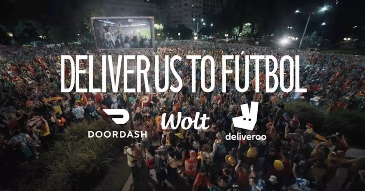 DoorDash聯同Deliveroo及Wolt推國際宣傳活動 慶祝2026年國際足協世界盃
