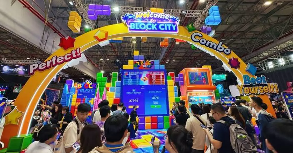 Block Blast! 首次線下體驗登陸越南GameVerse 2026