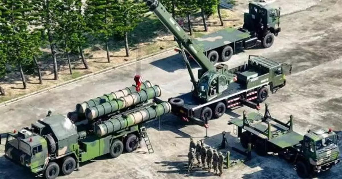 美日菲演習連發導彈劍指南海，解放軍永興島紅旗-9B實射畫面首度曝光