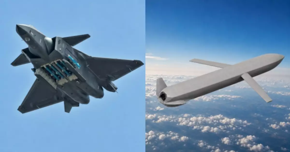 解放軍4米新型巡航彈塞進內置彈艙，美軍F-35外掛導彈即失隱身