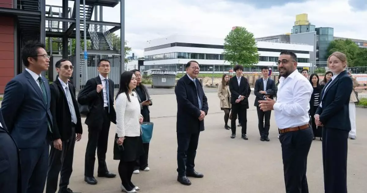 陳國基考察德國高等教育和創科建設 為北都大學城規劃建設提供參考