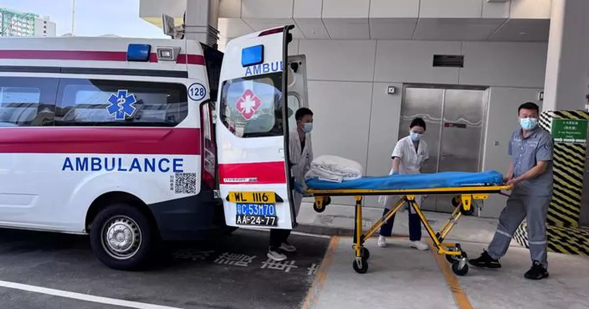 內地女子在港受傷獲點對點送往珠海醫院 成首名由直通救護車轉送內地治療病人