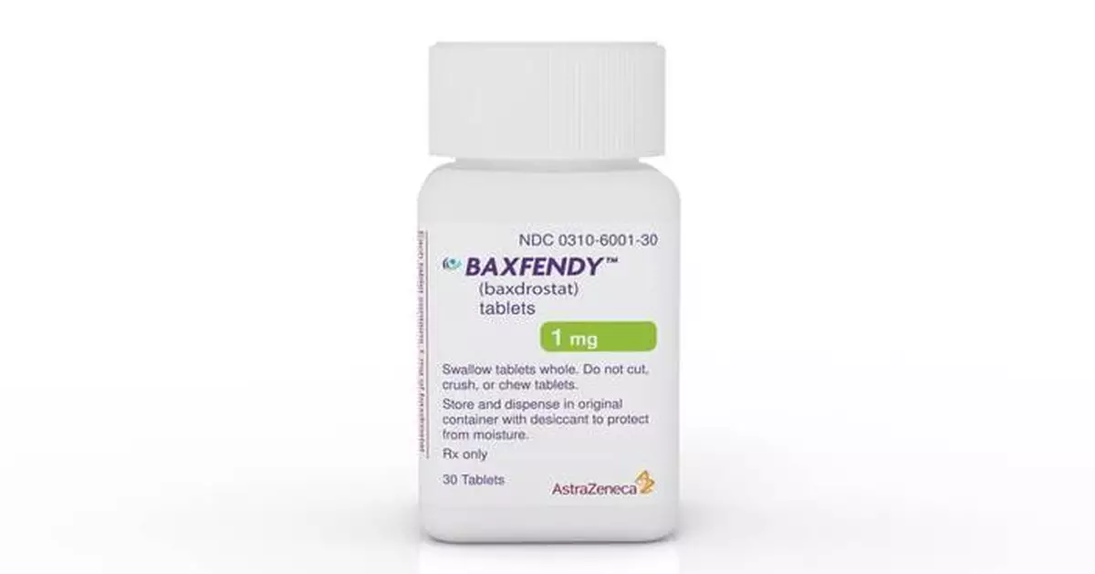 美國批准BAXFENDY為首款醛固酮合酶抑制劑 治療成人高血壓
