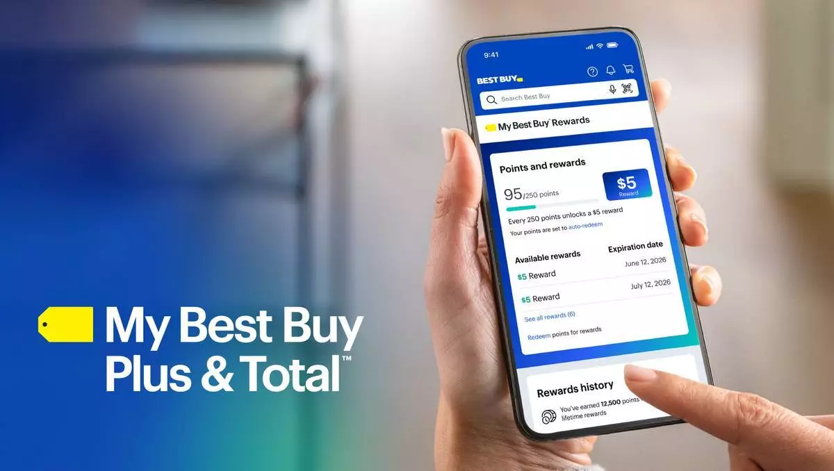 百思買為My Best Buy Plus及Total會員引入獎勵積分 AP圖片