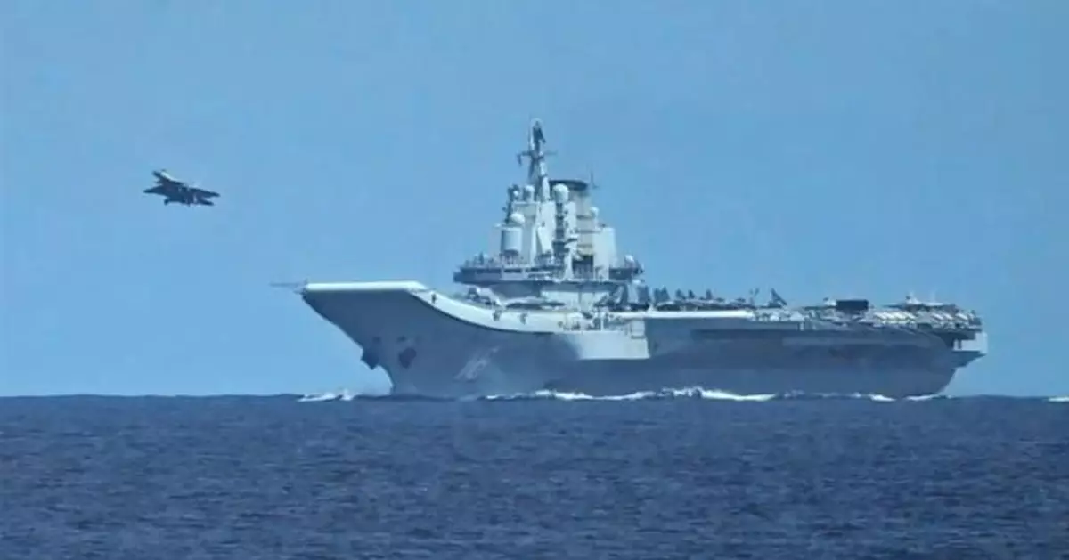 央視放風殲-35完成滑越甲板適配　遼寧艦出西太疑首度掛實彈考核　三艘航母或全配隱身戰機