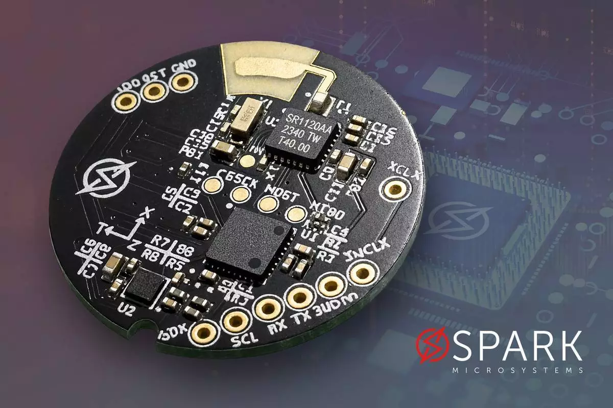 SPARK Microsystems屢獲殊榮的SR1120 LE-UWB™無線收發器 AP圖片