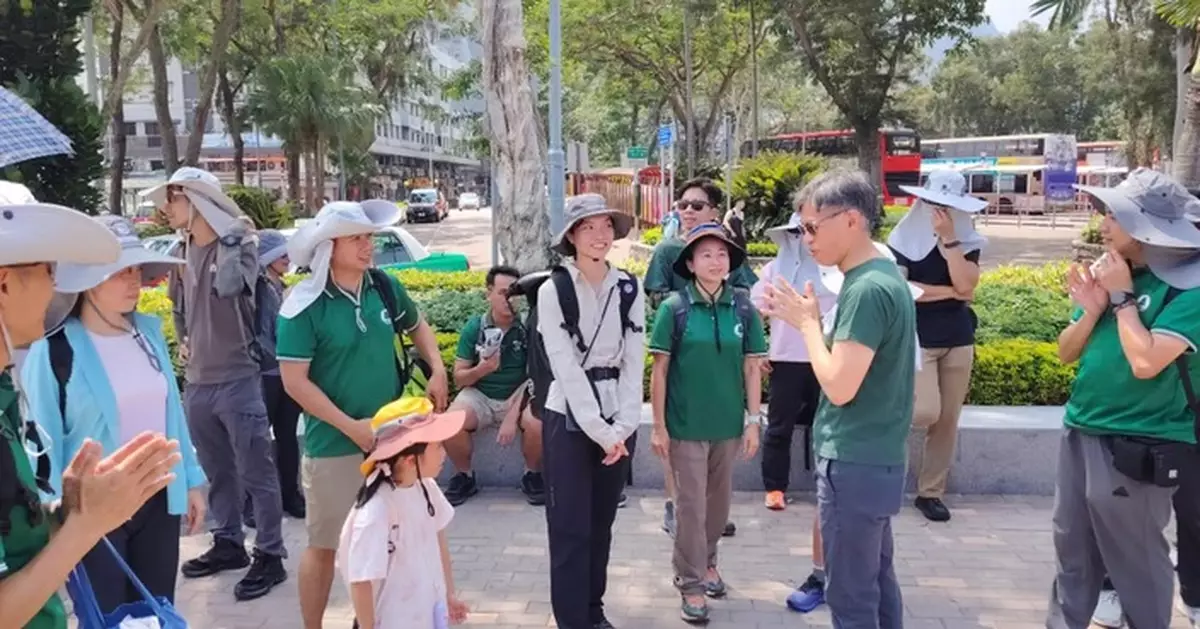 漁護署署長率義工橋咀洲淨灘 清理16袋垃圾護海洋