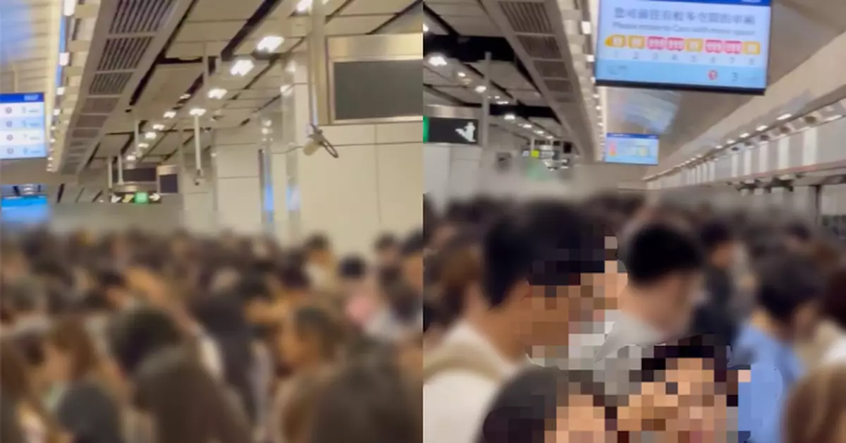 港鐵高峰期伯伯不排隊強行擠車　乘客起初看不慣 其後跟風成功上車感嘆現實